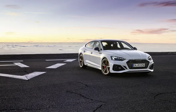 Закат, Audi, вечер, RS5, Sportback, RS 5, 2020