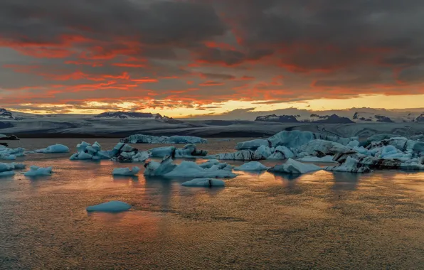 Картинка Исландия, Iceland, Auster-Skaftafellssysla, Jökulsárlón, Jokulsarlon