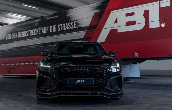Картинка Audi, Light, Front, Black, ABT, Face, Sight, Signature Edition