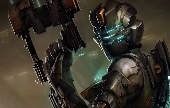 Game, dead space, armor, art