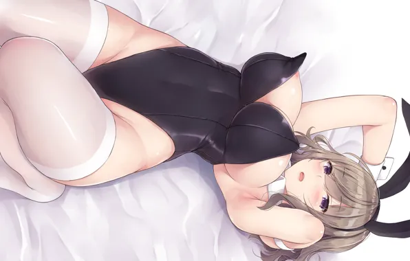 Картинка девушка, секси, поза, зайка