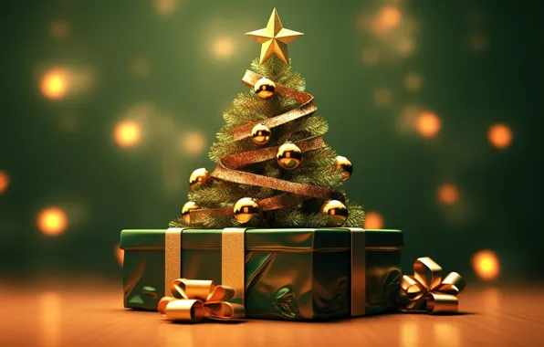 Шары, елка, colorful, Новый Год, Рождество, подарки, new year, happy