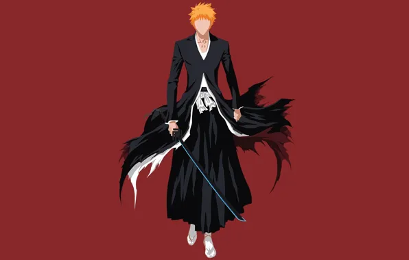 Sword, game, Bleach, anime, Ichigo, ken, blade, hero