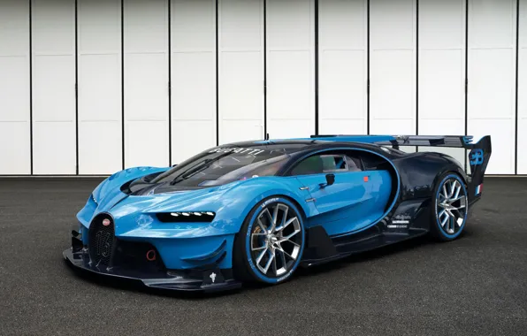 Купе, гиперкар, Chiron, Bugatti Vision Gran Turismo, Concept 2016