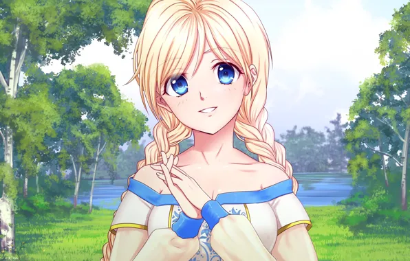 Картинка everlasting summer, orika nekoi, slavya
