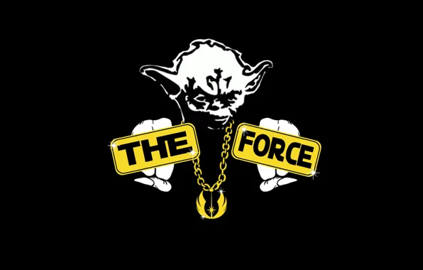 Минимализм, Star Wars, Звездные Войны, джедай, Йода, jedi, Joda