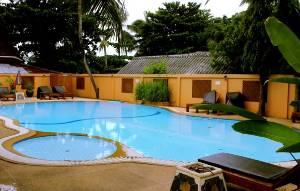 Thailand, pool, water, KO Samui
