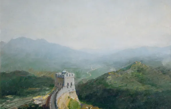 Картинка Великая Китайская стена, Айбек Бегалин, 2007г