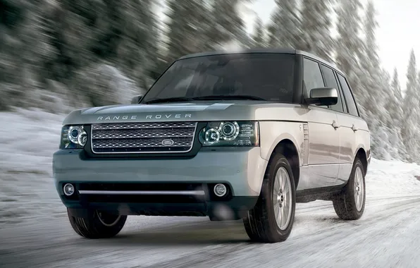 Зима, car, машина, обоя, автомобиль, 2012, rover, winter
