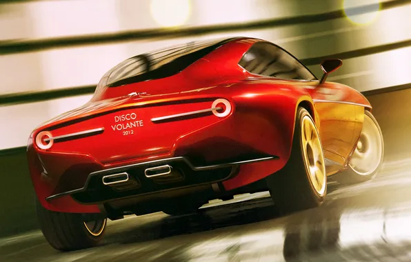 Картинка Concept, концепт, alfa romeo, Touring, Disco Volante, SuperLeggera