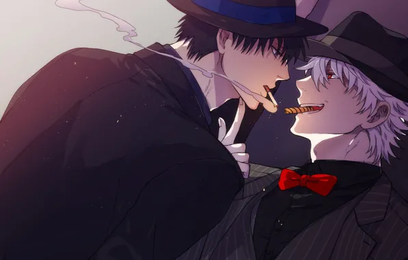 Gintama, Hijikata Toushirou, Sakata Gintoki