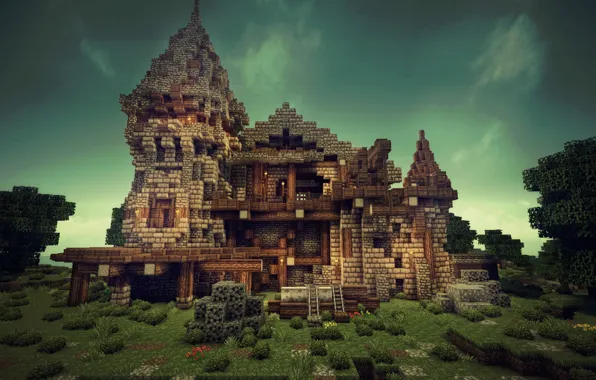 15 самых красивых домов в Minecraft: от уютной каморки до огромного дворца