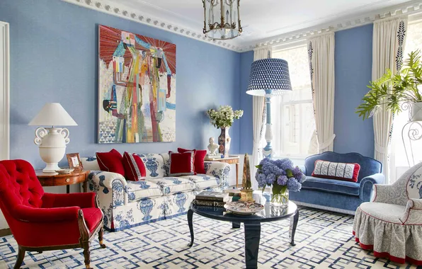 Дизайн, стиль, комната, Нью Йорк, Manhattan, гостиная, living room, мягкая мебель