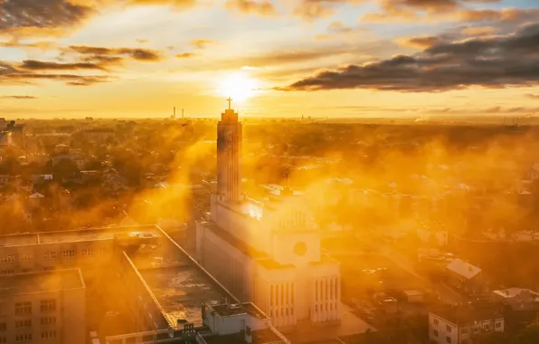 Lietuva, Kaunas, rytas