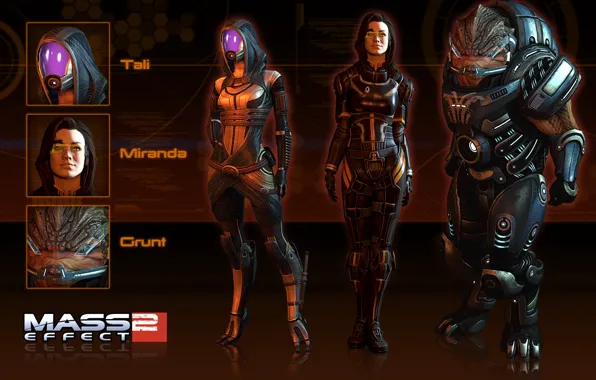 Mass effect, Тали, Грант, Миранда