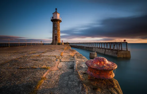 Whitby, North Yorkshire, light house