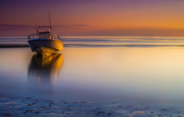 Картинка лодка, Massachusetts, Штат Заливов, Encounter Beach
