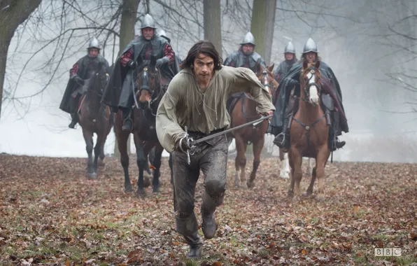 Сериал, Мушкетеры, The Musketeers, Luke Pasqualino, d'Artagnan, Д'артаньян