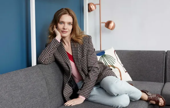 Взгляд, поза, модель, макияж, актриса, hair, Наталья Водянова, Natalia Vodianova
