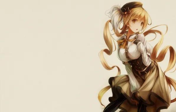 Картинка девушка, фон, anime, art