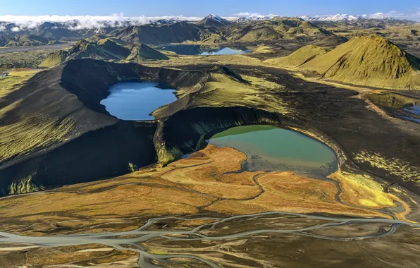 Осень, плато, исландия