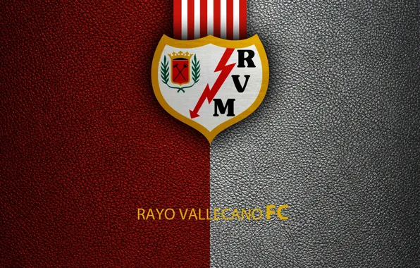 Wallpaper, sport, logo, football, La Liga, Rayo Vallecano