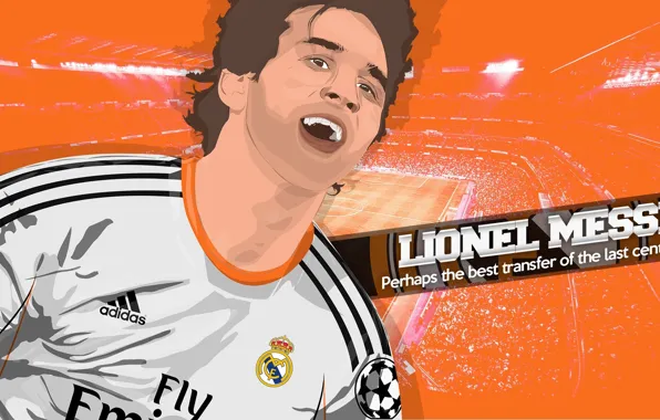 Wallpaper, sport, football, Lionel Messi, player, Real Madrid CF