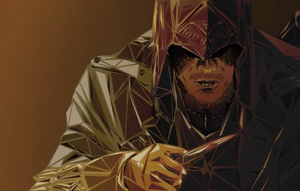 Линии, игра, рисунок, Assasin Creed
