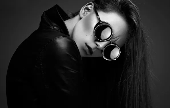 Девушка, очки, куртка, Chloé, Ynot Photographe