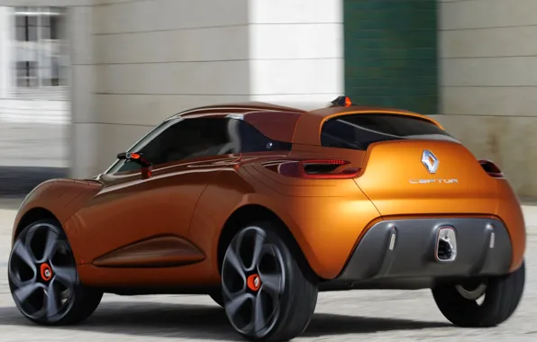 Авто, Concept, обои, Renault, рено, задок, Captur