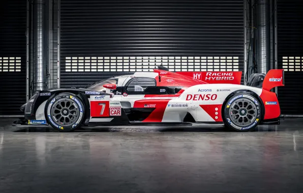 Toyota, вид сбоку, WEC, 4WD, 2021, Gazoo Racing, GR010 Hybrid, 3.5 л.