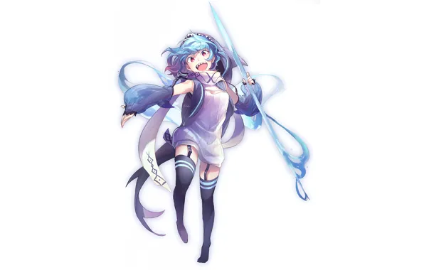 Девочка, Hatsune Miku, Vocaloid, Вокалоид, Хатсуне Мику