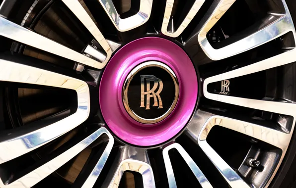 Картинка Rolls-Royce, logo, Ghost, wheel, Rolls-Royce Ghost