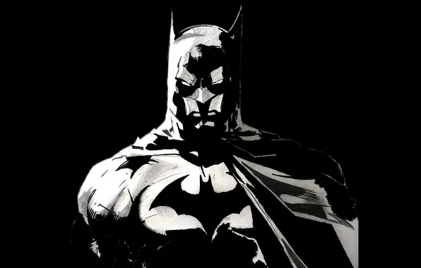 Картинка batman, black, cool
