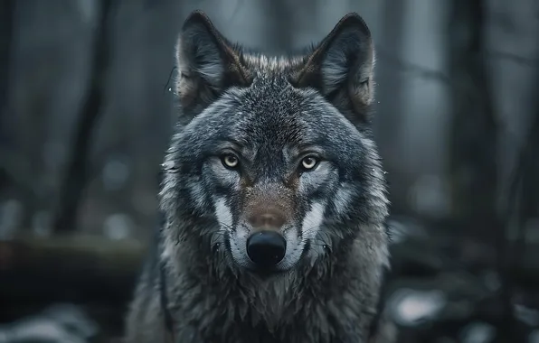 Картинка nature, snow, predator, face, animal, wolf, wolves, wildlife
