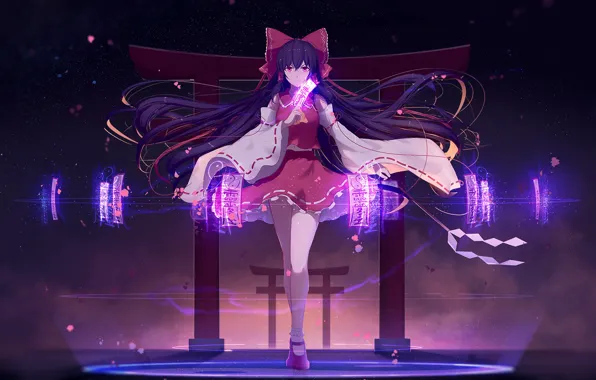 Девушка, магия, Touhou, тоухоу, Тохо