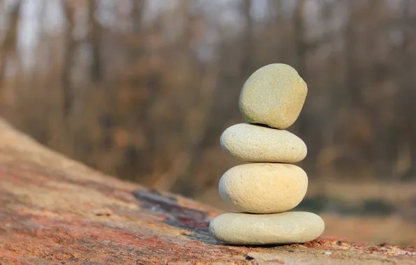Камни, минимализм, дзен, равновесие