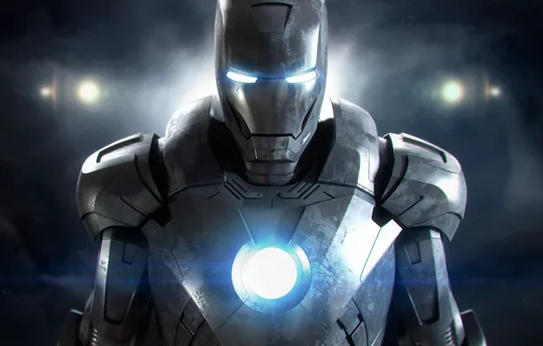 Фантастика, фотошоп, арт, броня, Железный человек, Iron man