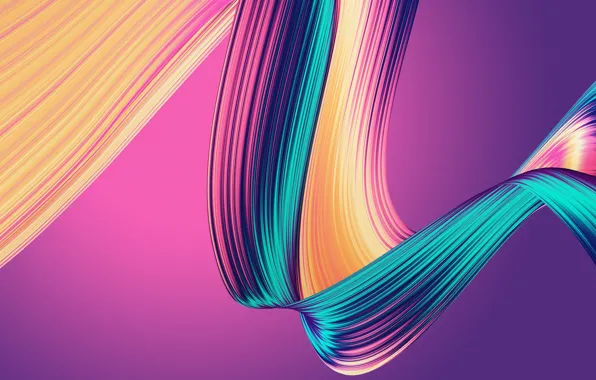 Картинка фон, радуга, лента