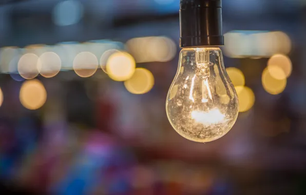 Power, spotlight, incandescent