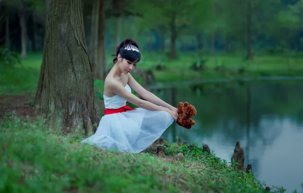 Girl, model, women