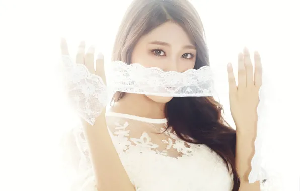 Девушка, музыка, азиатка, Южная Корея, K-pop, AoA