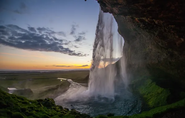 Nature, Waterfall, Retina, Taylor Leopold