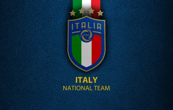 Картинка wallpaper, logo, Italy, football, Sport, national team
