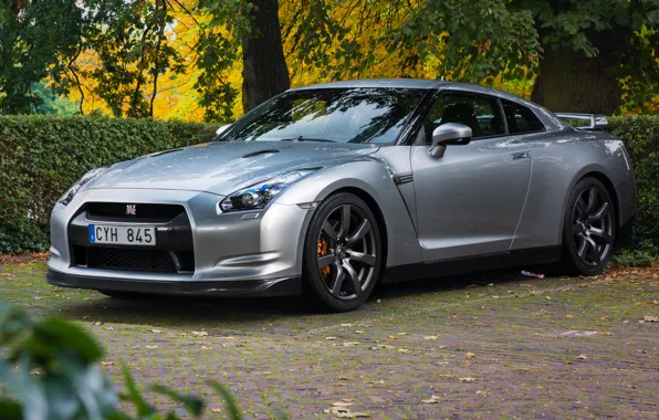 Картинка GTR, Nissan, Silver