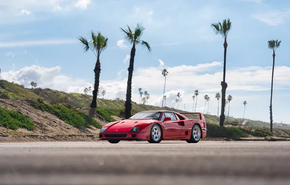 Картинка Ferrari, F40, 1990, Ferrari F40