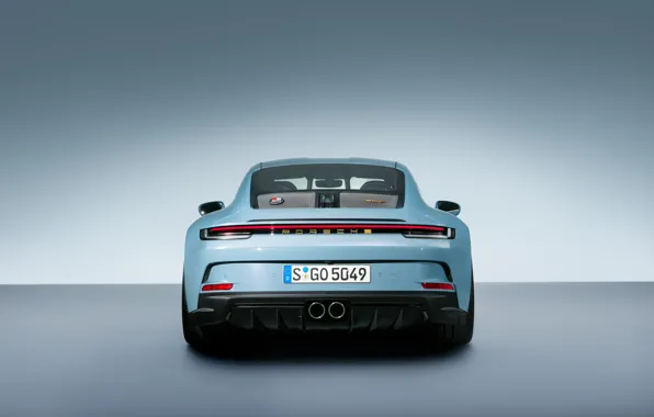 Картинка 911, Porsche, rear view, Porsche 911 S/T Heritage Design Package