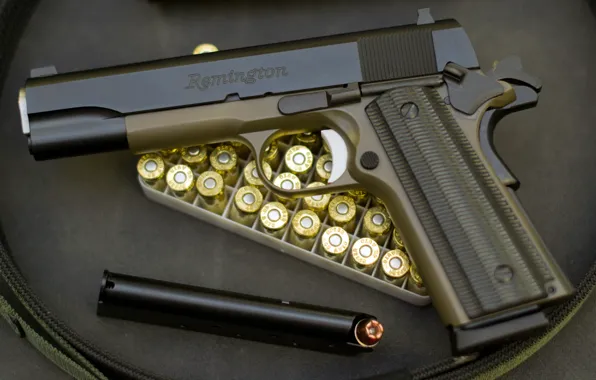 Пистолет, 1911, Remington, semi-automatic pistol