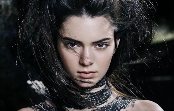 Модель, портрет, брюнетка, Kendall Jenner