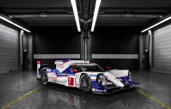 Обои, Toyota, Болид, LMP1, 24 Hours of Le Mans, Ле-Ман, WEC, TS040 Hybrid